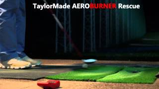 TaylorMade AEROBURNER Rescue sound at impact  테일러메이드 에어로버너 레스큐 타구음 [upl. by Zelikow]