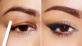 Why this technique on HOODED eyes is better than winged Eyeliner [upl. by Nishi]