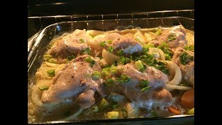 Chicken Thigh Casserole  Bonitas Kitchen [upl. by Tichon]