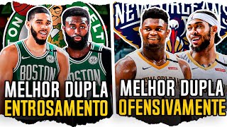 MELHORES DUPLAS DA NBA COM MENOS DE 25 ANOS  Temporada 202122 [upl. by Neelat]