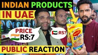 SOHAIB IN INDIAN MARKET UAE FOOD PRICE COMPARISON INDIA VS UAE PAKISTANI REACTION ON INDIA REAL TV [upl. by Bautram]