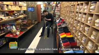 Espadrille Store  Interview by Louise Forestier  Alpargateria [upl. by Baillieu771]