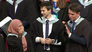 Bachelor of Medicine and Surgery Graduating Class 2017  University of Leicester [upl. by Ahsienyt]