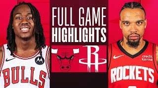 BULLS at ROCKETS  FULL GAME HIGHLIGHTS  March 21 2024 [upl. by Castle]