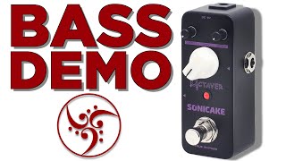 Sonicake Octaver Bass Demo [upl. by Inwat807]