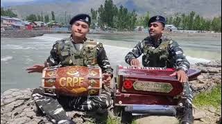 CRPF Trooper From Bihar Wins Hearts With His Rendition Of Kashmiri nigaro chain husnan [upl. by Soulier]