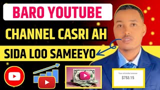 Ku Sameyso Mobilkaaga YouTube channel  Sameyso YouTube Channel Casri ah 2024 Full course part 2 [upl. by Burford156]