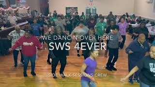 SWS 4ever Line Dance We Dancin Over Here Instructional [upl. by Labotsirc]