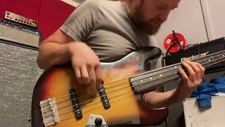 Fretless Bass Jam with a Looper Pedal [upl. by Enala272]