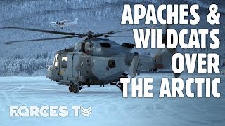 Learning To Fly And Fight Military Helicopters In The Arctic • EXERCISE CLOCKWORK  Forces TV [upl. by Odracer324]