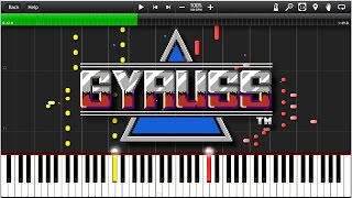 Gyruss NES  Main Theme【Synthesia Remake】 [upl. by Bruckner]