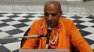 HH Bhakti Karunamayi Vanmali Swami BG Chapter 11  ISKCON Vrindaranyam [upl. by Akimrej]