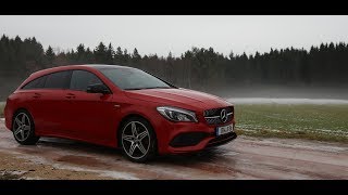 2017 MercedesBenz CLA 250 Sport Shooting Brake  Review Fahrbericht Testdrive [upl. by Nylsoj]