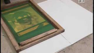 Andy Warhol i la serigrafia  Andy Warhol and silkscreen [upl. by Aloivaf571]