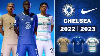 Chelsea 2223 Kits  FIFA 22 Kits Mod [upl. by Jake]