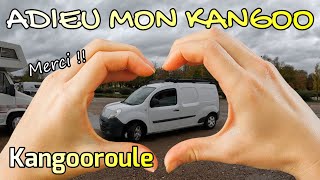 KANGOO Vendu amp Travaux CampingCar 🦘 [upl. by Goeselt]