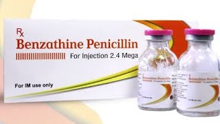 Penicillin G benzathine injection [upl. by Manlove110]