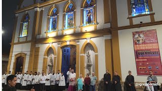 Festa de São Benedito marca elevação da Igreja à Paróquia e posse do 1ºpároco Pe Marcos Sulivan [upl. by Edwards460]