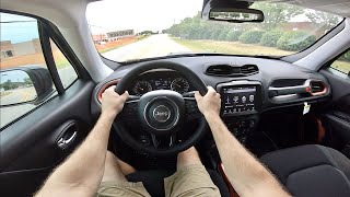 2022 Jeep Renegade Trailhawk POV Drive Impressions and ASMR [upl. by Nosreme]