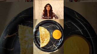 Shilpa Shettys Favourite Neer Dosa Recipe shorts [upl. by Ancier911]