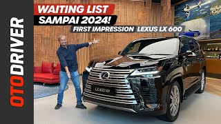 Lexus LX 600 2022  First Impression  OtoDriver [upl. by Beulah]