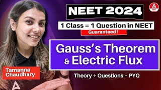 Gauss’s Law and Electric Flux  Part 2  NEET 2024  Class 12th Physics by Tamanna Chaudhary [upl. by Sineray663]