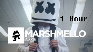 Marshmello I Alone 1 Hour Official Monstercat Music Video [upl. by Marwin277]