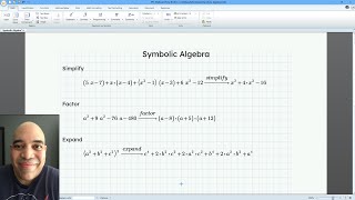 Mathcad Prime  Symbolic Algebra [upl. by Johst766]