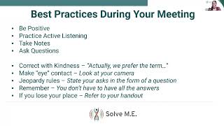 Advocacy Week 2024 Training Session 2 What to Expect In Your Congressional Meetings [upl. by Nennerb721]