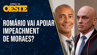 Filiado ao PL Romário não endossa impeachment de Moraes e apoia Eduardo Paes [upl. by Remus]