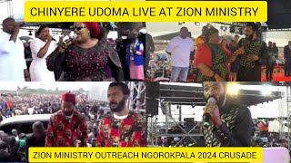 ZION MINISTRY OUTREACH  EVANG EBUKA OBI AND CHINYERE UDOMA LIVE AT ZION MINISTRY IMO STATE [upl. by Adyela]