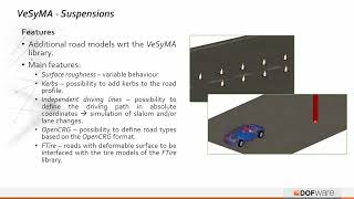 Modelica Libraries Overview  Stage 07  VeSyMA Suspensions and FTire libraries [upl. by Amhser]