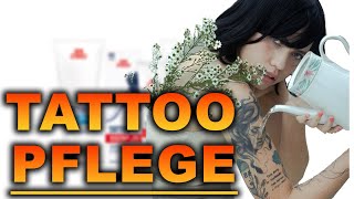 Tattoopflege Tipps und Tricks für die Pflege nach dem stechen [upl. by Neehahs475]