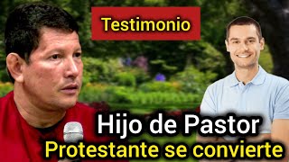 ¡UN GRAN MILAGRO Hijo de PASTOR PROTESTANTE se convierte gracias a los videos del PADRE LUIS TORO [upl. by Britni]