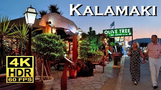 Kalamaki  Greece  Zakynthos in 4K 60fps HDR  UHD  Dolby Atmos 💖 The best places 👀 walking tour [upl. by Edson]