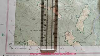 How to find latitude and longitude from Topographic Map [upl. by Ehttam940]