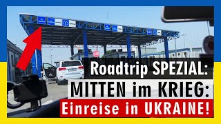 Einreise in die Ukraine im Krieg  Abenteuer an der Grenze ukraine [upl. by Streeter]