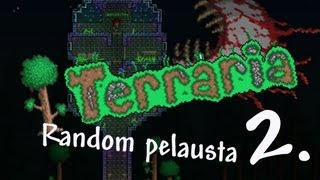 Terraria Random pelaamista 2 Meteoriitin metsästys [upl. by Chun275]