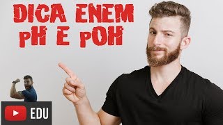 pH e pOH  DICA ENEM [upl. by Japheth]