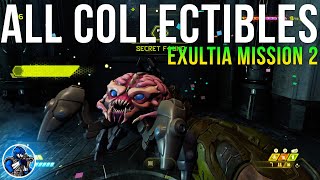 DOOM Eternal Exultia Secrets amp Collectibles [upl. by Analak637]