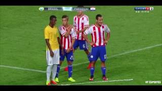 Vinicius Jr VS Paraguai Sub  17 Hexagonal Final 08032017 [upl. by Jamnes750]