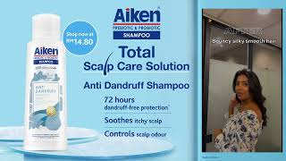 AikenShampoo Anti Dandruff Eliminates 9999 Cause of Dandruff [upl. by Dloreg245]