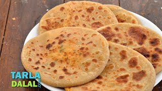 पनीर पराठे Paneer Parathas by Tarla Dalal [upl. by Matelda]