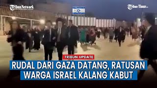 Rudal dari Gaza Buat Puluhan Warga di Yerusalem Kalang Kabut [upl. by Aicyle555]