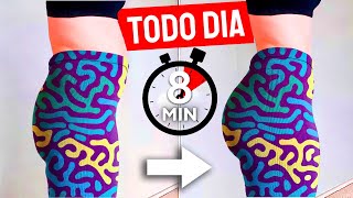 Treino de 8 Minutos para Diminuir Barriga em 15 Dias TESTADO [upl. by Adlare]