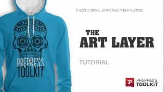 PrePressToolkit  Apparel Templates  The Art Layer [upl. by Vivie]