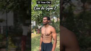 Is the gym harmful for a 12 year old boy 😨 bansalboxer workouttips fitnesstips homeworkout [upl. by Simona]