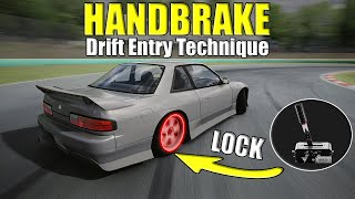 How to Drift 5  Handbrake Drift Entry Technique  Assetto Corsa [upl. by Malachi]