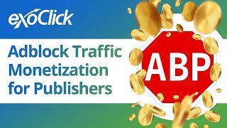 Adblock Traffic Monetization for Publishers [upl. by Eornom98]