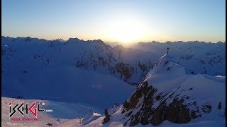 Greitspitze IschglSamnaun Sonnenuntergangsflug mit Drohne am 24032018 [upl. by Votaw]